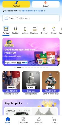 flipkart.com Mobile View