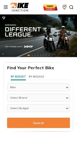 thebikejunction.com Desktop View
