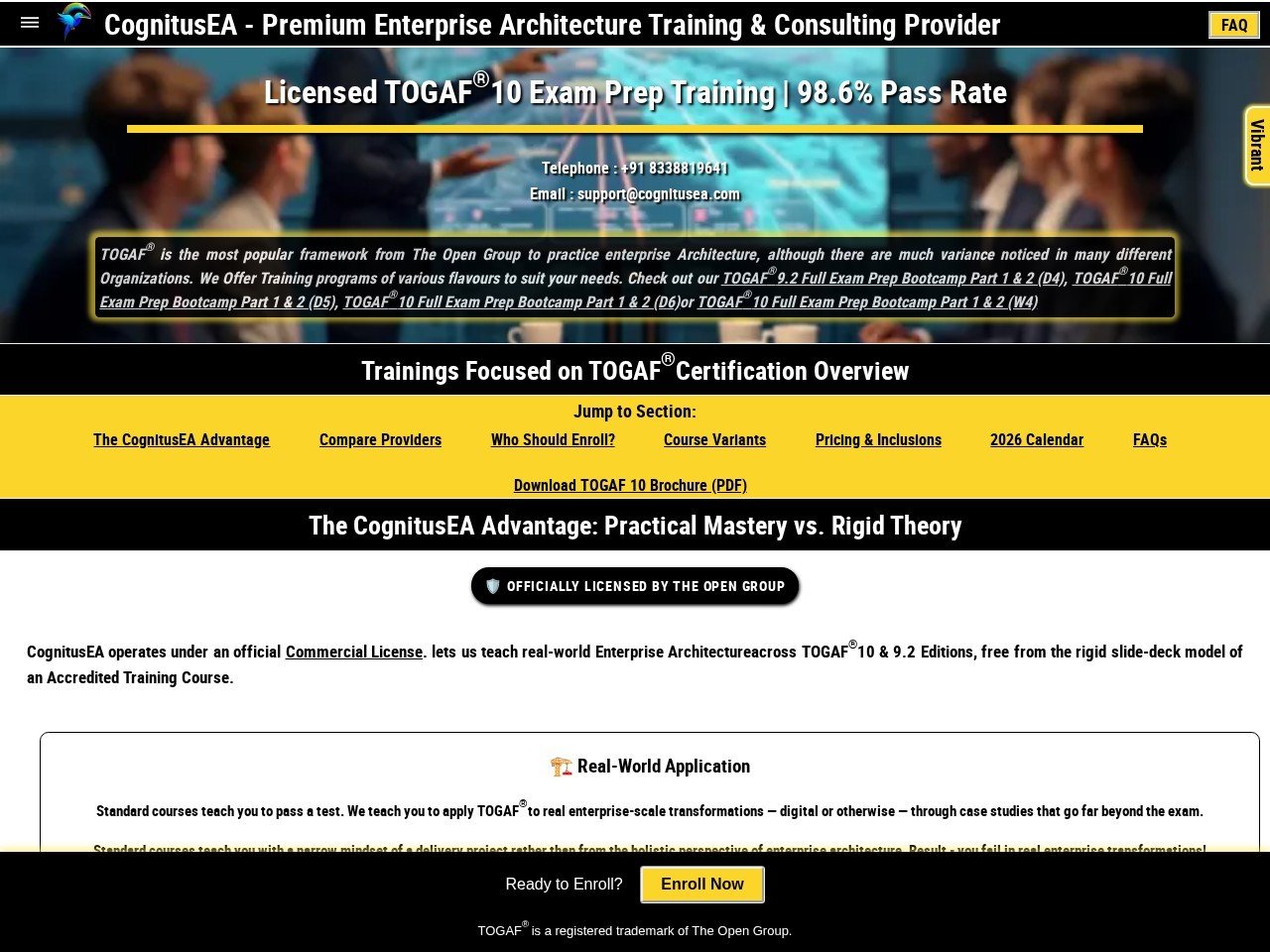 www.cognitusea.com_ea.trainings.togaf.exam.prep.trainin_c21cfacf Desktop View