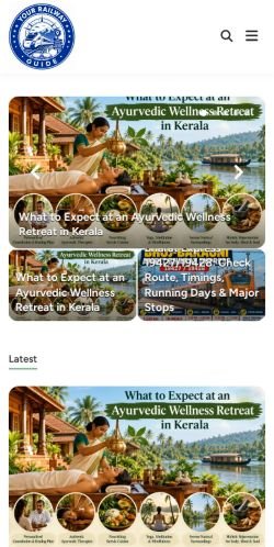 yourrailwayguide.com Mobile View