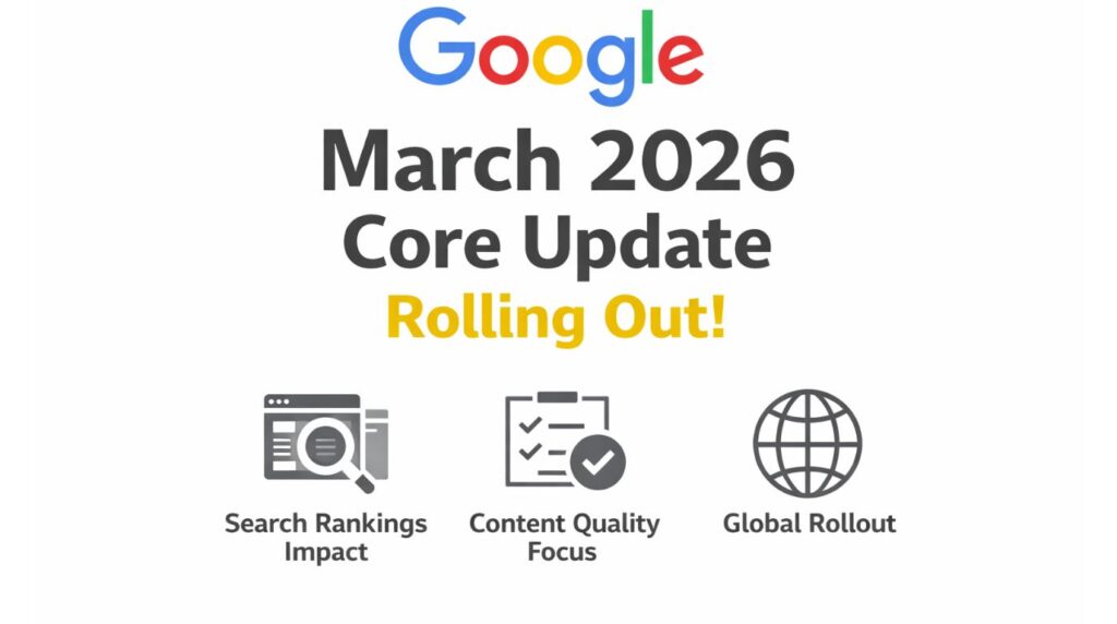 Google March 2026 Core Update
